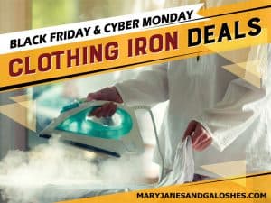 Clothing Steam Iron Black Friday Cyber Monday Deals